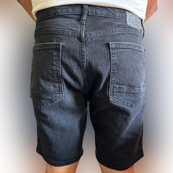 MBX Black Slim Fit Shorts - Stylish, Comfortable, Everyday Wear - Picture 5 of 5